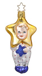 Newborn Star<br>Inge-glas Ornament